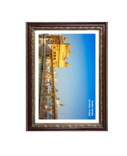 Gurudwara Gurudwara Golden Temple, Amritsar, Punjab  Photo Frame 10x14 Inch | Spiritual Wall decoration for Home & Office |  | Gift for Sikh Punjabi