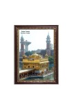 Gurudwara Gurudwara Golden Temple, Amritsar, Punjab  Photo Frame 10x14 Inch | Spiritual Wall decoration for Home & Office |  | Gift for Sikh Punjabi