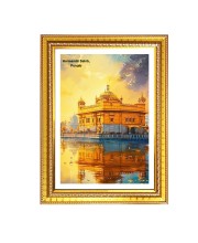 Gurudwara Gurudwara Harminder Sahib Gurudwara, Golden Temple, Punjab  Photo Frame 10x14 Inch | Spiritual Wall decoration for Home & Office |  | Gift for Sikh Punjabi