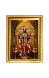 Lord sri venkateshwara swamy Photo Frame 10x14 Inches-Brown Wooden Frame for Home , Office & Temple Decoration and Gifting Lord sri venkateshwara swamy Photo Frame 10x14 Inches-Brown Wooden Frame for Home , Office & Temple Decoration and Gifting