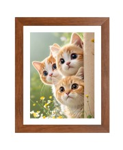 AI Funny AI Funny Cute Cat Art Picture for Kids Art Picture for Kids - 10x14 inches, Brown Color - Perfect Wall Decor for Children's Room AI Funny AI Funny Cute Cat Art Picture for Kids Art Picture for Kids - 10x14 inches, Brown Color - Perfect Wall Decor for Children's Room