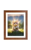 AI Funny AI Funny Cute Cat Art Picture for Kids Art Picture for Kids - 10x14 inches, Brown Color - Perfect Wall Decor for Children's Room AI Funny AI Funny Cute Cat Art Picture for Kids Art Picture for Kids - 10x14 inches, Brown Color - Perfect Wall Decor for Children's Room