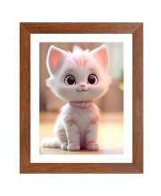 AI Funny AI Funny Cute Cat Art Picture for Kids Art Picture for Kids - 10x14 inches, Brown Color - Perfect Wall Decor for Children's Room AI Funny AI Funny Cute Cat Art Picture for Kids Art Picture for Kids - 10x14 inches, Brown Color - Perfect Wall Decor for Children's Room