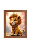 AI Funny AI Funny Cute Lion Art Picture for Kids Art Picture for Kids - 10x14 inches, Brown Color - Perfect Wall Decor for Children's Room AI Funny AI Funny Cute Lion Art Picture for Kids Art Picture for Kids - 10x14 inches, Brown Color - Perfect Wall Decor for Children's Room
