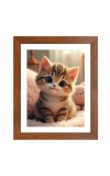 AI Funny AI Funny Cute Kitty Cat Art Picture for Kids Art Picture for Kids - 10x14 inches, Brown Color - Perfect Wall Decor for Children's Room AI Funny AI Funny Cute Kitty Cat Art Picture for Kids Art Picture for Kids - 10x14 inches, Brown Color - Perfect Wall Decor for Children's Room