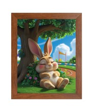 AI Funny AI Funny Squirrel  Art Picture for Kids Art Picture for Kids - 10x14 inches, Brown Color - Perfect Wall Decor for Children's Room