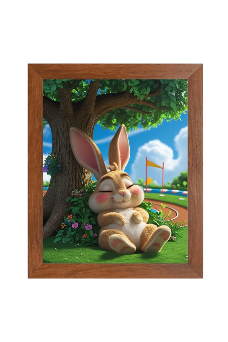 AI Funny AI Funny Squirrel  Art Picture for Kids Art Picture for Kids - 10x14 inches, Brown Color - Perfect Wall Decor for Children's Room