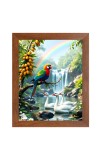 AI Funny AI Funny Birds Art Picture for Kids Art Picture for Kids - 10x14 inches, Brown Color - Perfect Wall Decor for Children's Room