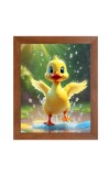 AI Funny AI Funny Cute Duck Art Picture for Kids Art Picture for Kids - 10x14 inches, Brown Color - Perfect Wall Decor for Children's Room AI Funny AI Funny Cute Duck Art Picture for Kids Art Picture for Kids - 10x14 inches, Brown Color - Perfect Wall Decor for Children's Room