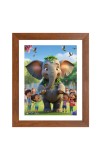 AI Funny AI Funny Cute Elephant With Kids Art Picture for Kids Art Picture for Kids - 10x14 inches, Brown Color - Perfect Wall Decor for Children's Room AI Funny AI Funny Cute Elephant With Kids Art Picture for Kids Art Picture for Kids - 10x14 inches, Brown Color - Perfect Wall Decor for Children's Room