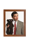 AI Funny AI Funny Mr. Bean  Art Picture for Kids Art Picture for Kids - 10x14 inches, Brown Color - Perfect Wall Decor for Children's Room