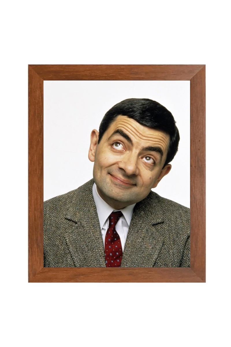 AI Funny AI Funny Mr. Bean Art Picture for Kids Art Picture for Kids - 10x14 inches, Brown Color - Perfect Wall Decor for Children's Room