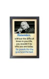 A. P. J. Abdul Kalam  & His Famous Quote & His Famous Quote Photo Frame - Brown Frame, 11x15 Inches, Perfect for Office & Wall Decoration, Ideal Gift