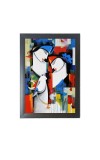 Beautiful Beautiful Radha Krishna Photo Frame - 11x15 Inch Black 1-Inch Frame with Mount Paper - Perfect for Home Decor, Living Room & Office