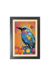 Beautiful Beautiful Bird Photo Frame - 11x15 Inch Black 1-Inch Frame with Mount Paper - Perfect for Home Decor, Living Room & Office