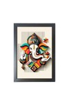 Beautiful Beautiful TheGanesh Photo Frame - 11x15 Inch Black 1-Inch Frame with Mount Paper - Perfect for Home Decor, Living Room & Office