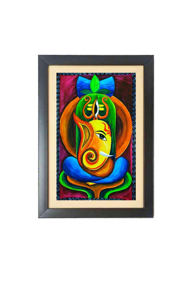 Beautiful Beautiful TheGanesh Photo Frame - 11x15 Inch Black 1-Inch Frame with Mount Paper - Perfect for Home Decor, Living Room & Office