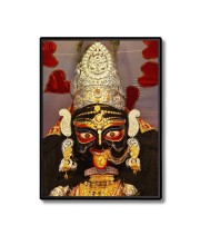 Boro Maa Laminated Photo  - 5x7 Inches, Divine Blessings for Home & Office and Temple Decoration