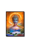 Buddha Laminated Photo  - 5x7 Inches, Divine Blessings for Home & Office and Temple Decoration