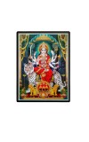 Maa Durga Laminated Photo  - 5x7 Inches, Divine Blessings for Home & Office and Temple Decoration