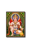 Sri Hanuman Laminated Photo  - 5x7 Inches, Divine Blessings for Home & Office and Temple Decoration