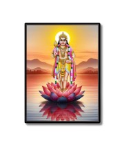 Kartikeya Laminated Photo  - 5x7 Inches, Divine Blessings for Home & Office and Temple Decoration