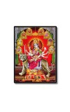 Nava Maa Durga Laminated Photo  - 5x7 Inches, Divine Blessings for Home & Office and Temple Decoration