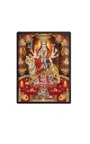 Nava Maa Durga Laminated Photo  - 5x7 Inches, Divine Blessings for Home & Office and Temple Decoration