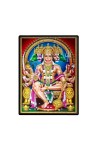 Panchamukhi Sri Hanuman Laminated Photo  - 5x7 Inches, Divine Blessings for Home & Office and Temple Decoration