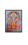 Ram Sita Laminated Photo  - 5x7 Inches, Divine Blessings for Home & Office and Temple Decoration