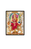 Maa Durga Laminated Photo  - 5x7 Inches, Divine Blessings for Home & Office and Temple Decoration