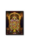 Lord Lord Tirupati Balaji Laminated Photo  - 5x7 Inches, Divine Blessings for Home & Office and Temple Decoration