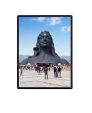 Adiyogi Laminated Photo  - 5x7 Inches, Divine Blessings for Home & Office and Temple Decoration