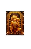 Sri Hanuman Laminated Photo  - 5x7 Inches, Divine Blessings for Home & Office and Temple Decoration