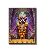 Lord Jagannath Laminated Photo  - 5x7 Inches, Divine Blessings for Home & Office and Temple Decoration