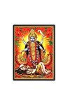 Maa Kali Laminated Photo  - 5x7 Inches, Divine Blessings for Home & Office and Temple Decoration