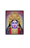 Maa Kali Laminated Photo  - 5x7 Inches, Divine Blessings for Home & Office and Temple Decoration