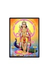 Kartikeya Laminated Photo  - 5x7 Inches, Divine Blessings for Home & Office and Temple Decoration