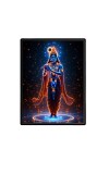 Sri Krishna Laminated Photo  - 5x7 Inches, Divine Blessings for Home & Office and Temple Decoration