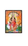 Maa Manasa Laminated Photo  - 5x7 Inches, Divine Blessings for Home & Office and Temple Decoration