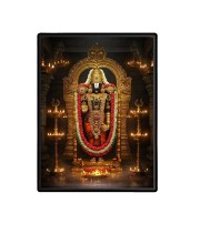 Lord Tirupati Balaji Laminated Photo  - 5x7 Inches, Divine Blessings for Home & Office and Temple Decoration
