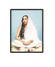 Ma Sarada  Laminated Photo  - 5x7 Inches, Divine Blessings for Home & Office and Temple Decoration
