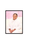 Mata Amritanandamayi (Amma)  Laminated Photo  - 5x7 Inches, Divine Blessings for Home & Office and Temple Decoration