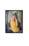 Meeraa bai Laminated Photo  - 5x7 Inches, Divine Blessings for Home & Office and Temple Decoration