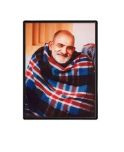 Neem Karoli Baba  Laminated Photo  - 5x7 Inches, Divine Blessings for Home & Office and Temple Decoration