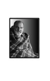 Neem Karoli Baba  Laminated Photo  - 5x7 Inches, Divine Blessings for Home & Office and Temple Decoration