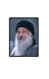 Osho  Laminated Photo  - 5x7 Inches, Divine Blessings for Home & Office and Temple Decoration