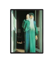 Osho  Laminated Photo  - 5x7 Inches, Divine Blessings for Home & Office and Temple Decoration
