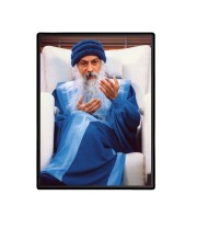 Osho  Laminated Photo  - 5x7 Inches, Divine Blessings for Home & Office and Temple Decoration