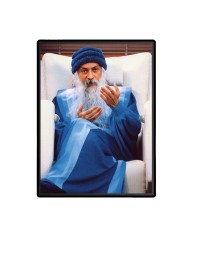 Osho  Laminated Photo  - 5x7 Inches, Divine Blessings for Home & Office and Temple Decoration